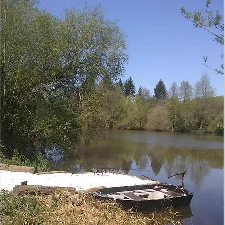 度假居 Kingfisher Chalet And Private Lake *